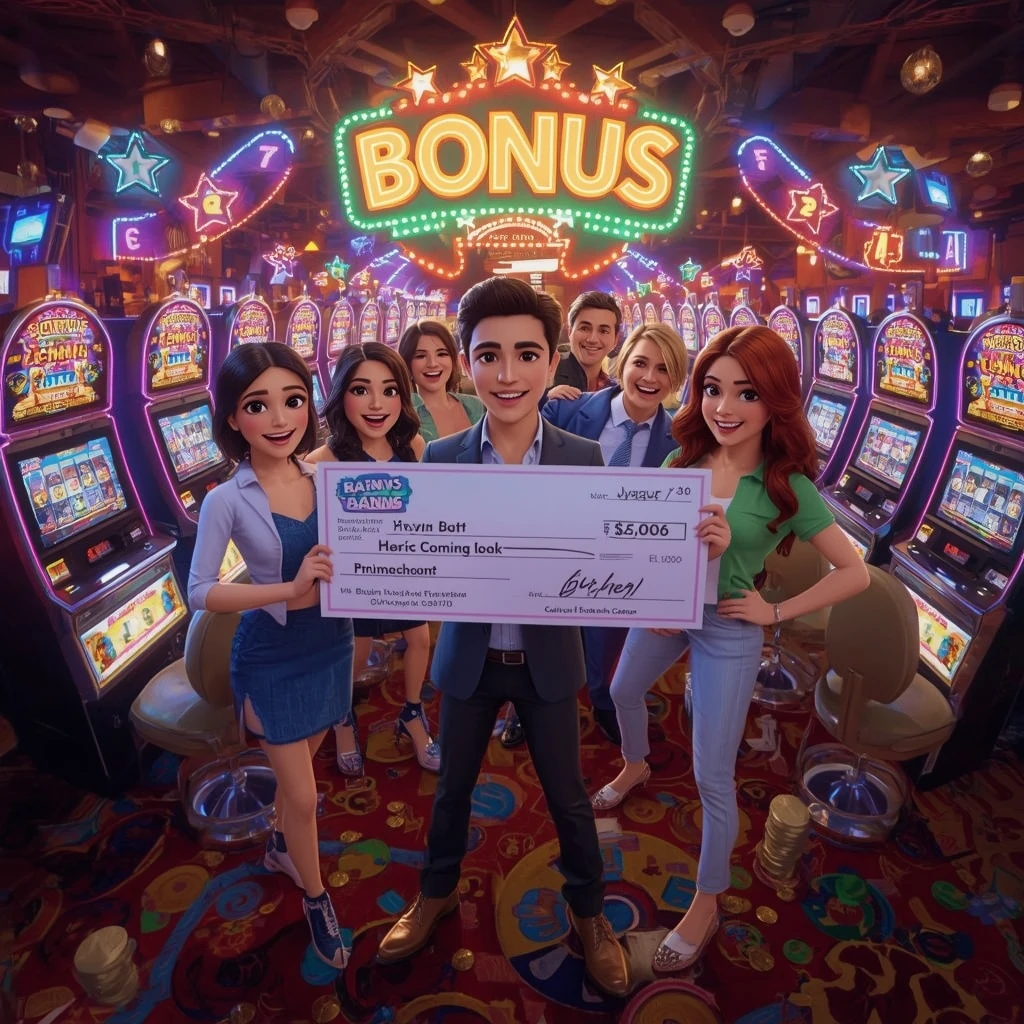bonus nelle mani dell'uomo al casinò FULLSLOT CASINO