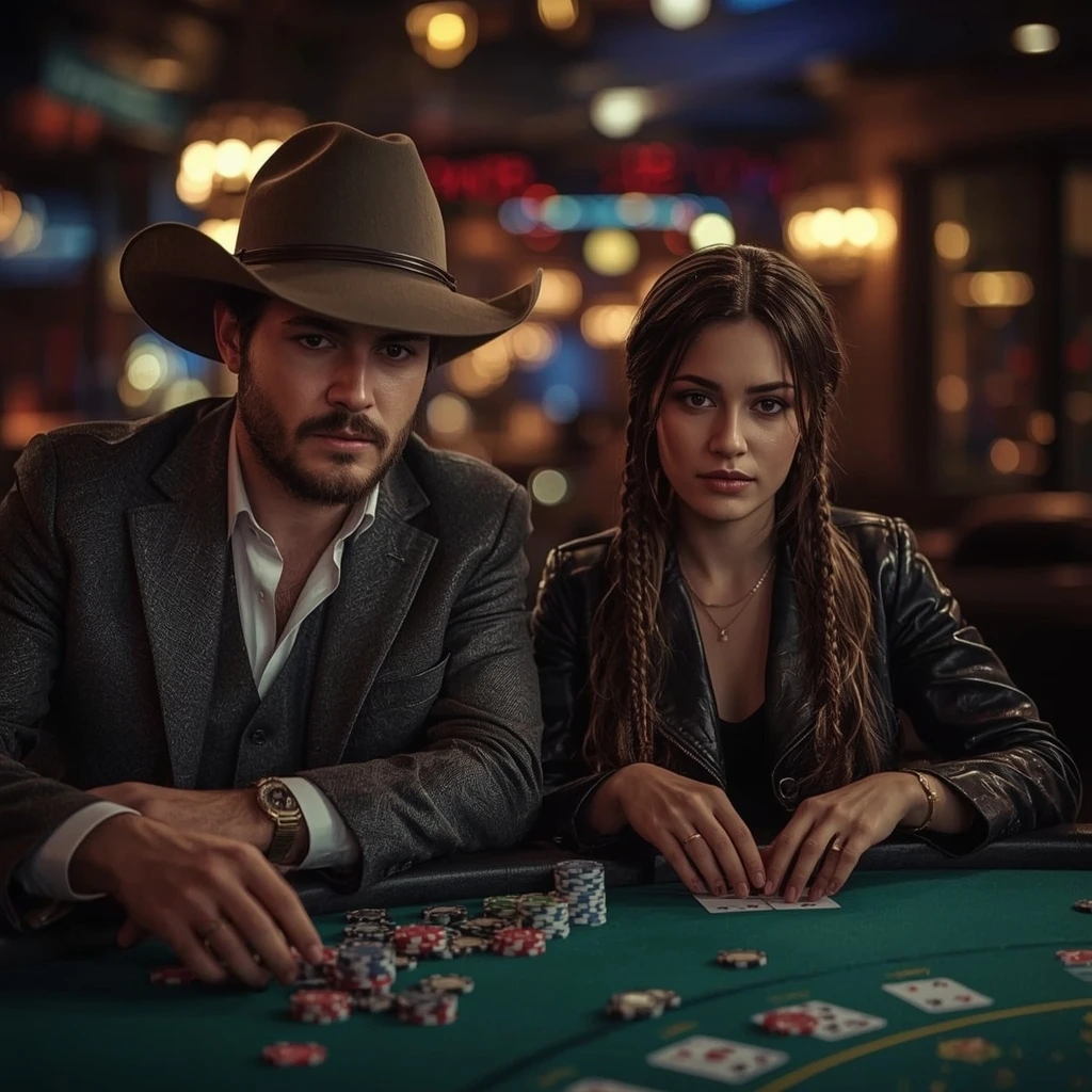 foto di due giocatori di poker di FullSlot Casino